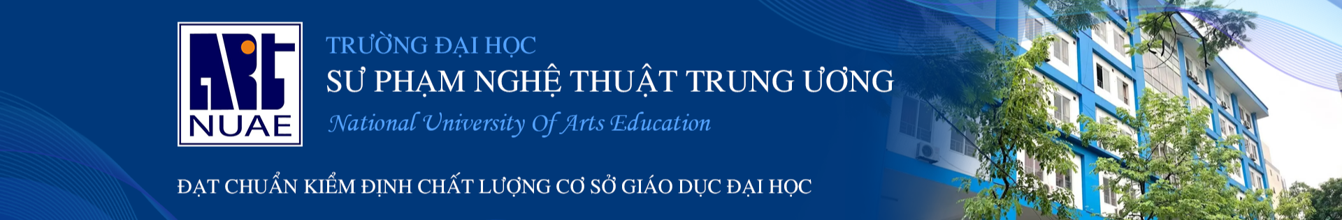 Trường Đại học Sư phạm Nghệ thuật Trung ương logo